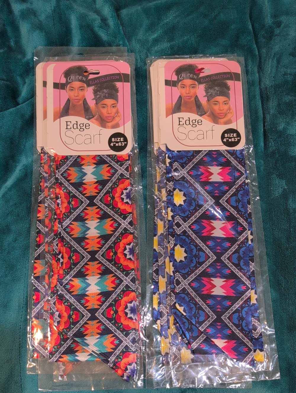 Edge Scarf Women’s Patterned Hair Edge Scarf - Multicolor Pick 1